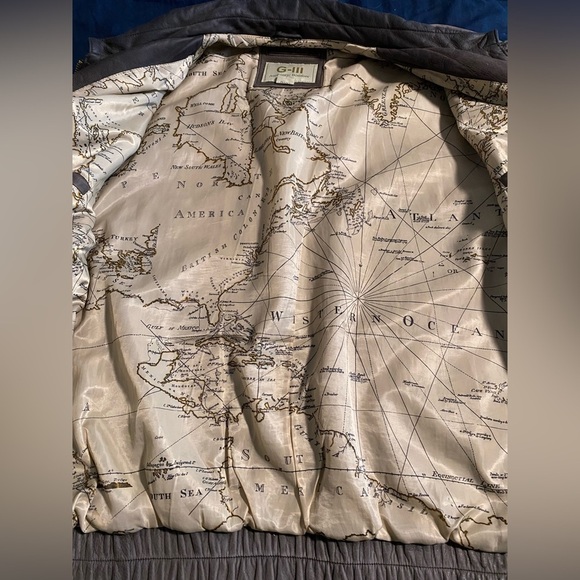 Global Identity GIII Leather Flight Bomber Jacket for Pilots with Atlas Lining - Picture 2 of 10